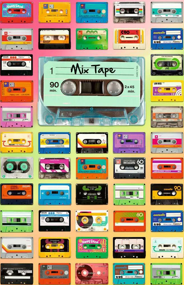Ravensburger – Puzzle Moment: Mix Tape – 200 Pieces – Age 8+